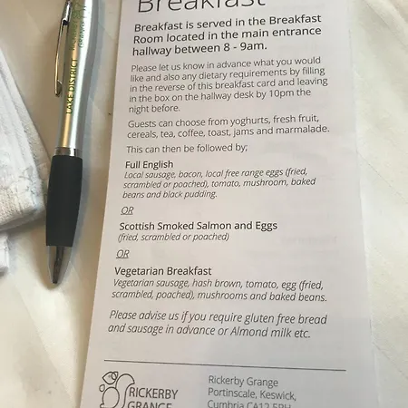 Rickerby Grange 4* Portinscale